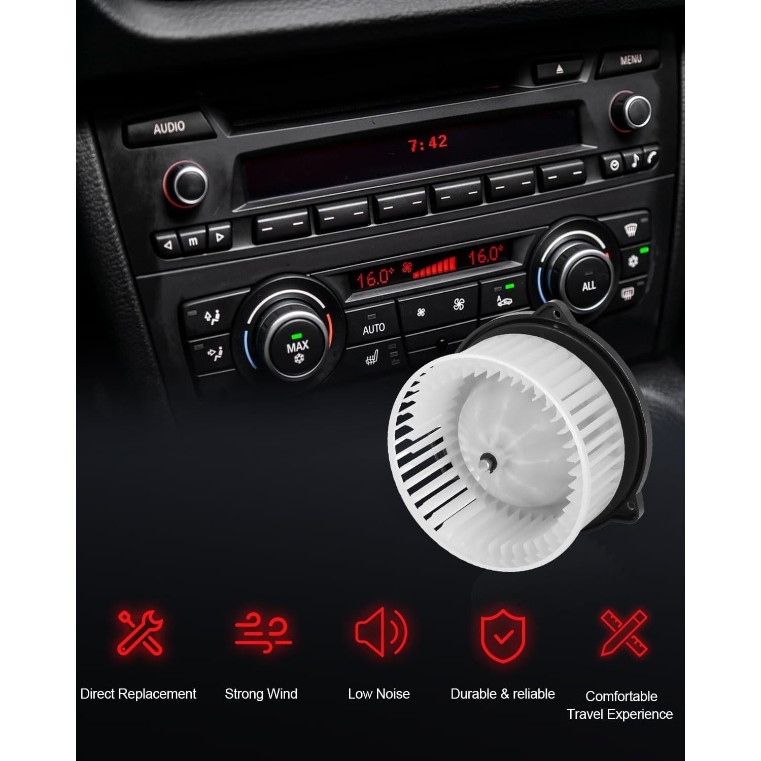 Motor de Soplador de Calefacción GDSMOTU para Toyota 2003-2008