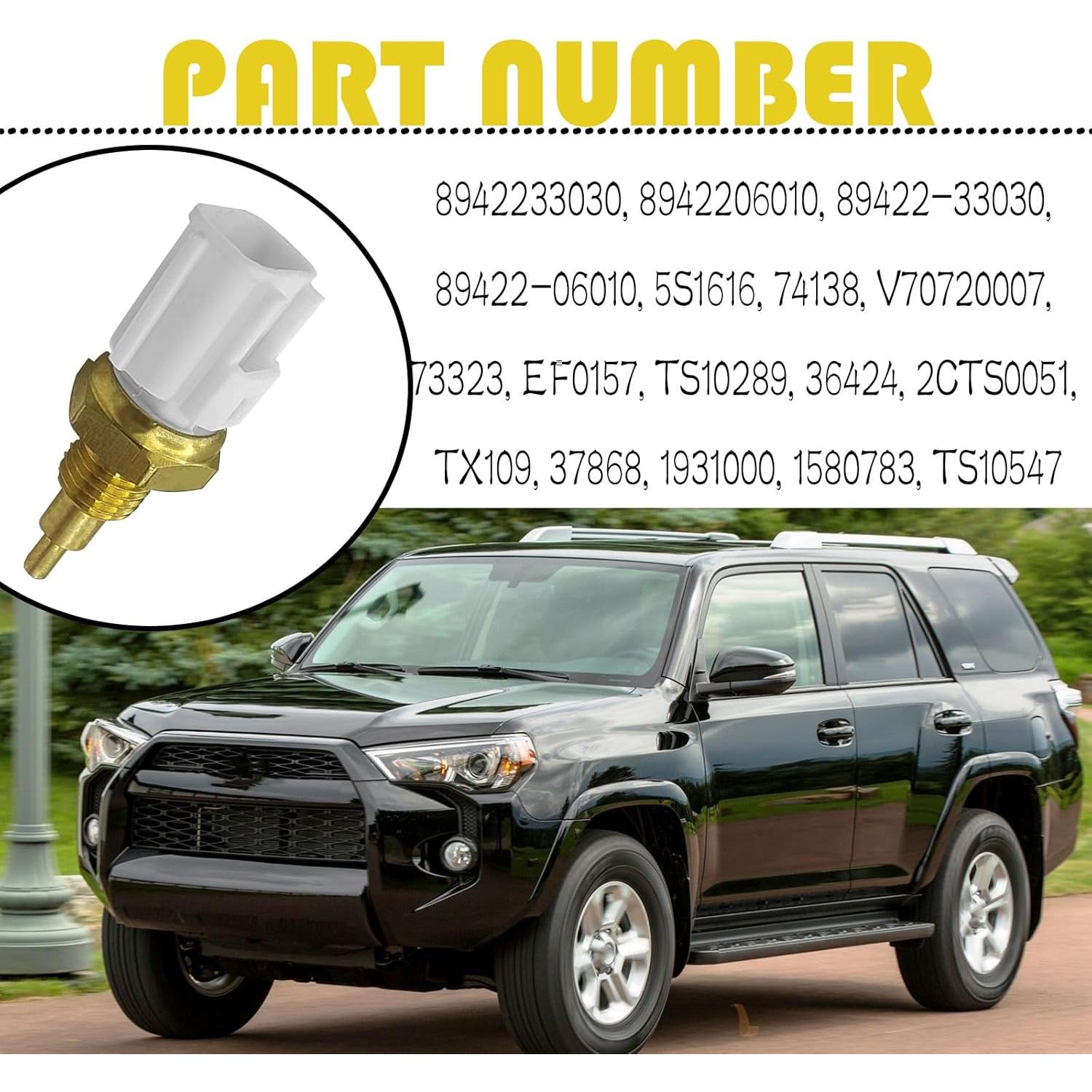 Sensor de Temperatura Agua Refrigerante GolTHd 89422-33030