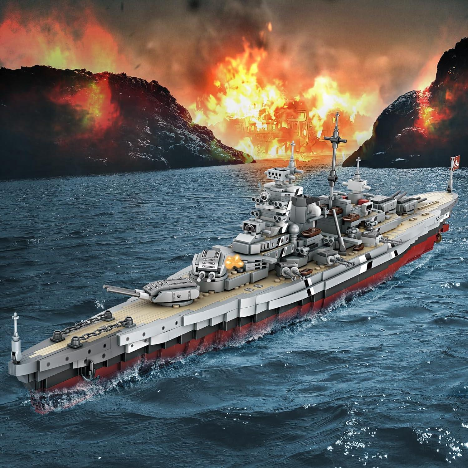 Conjunto de Bloques Acorazado JMBricklayer 60006 2081 Piezas