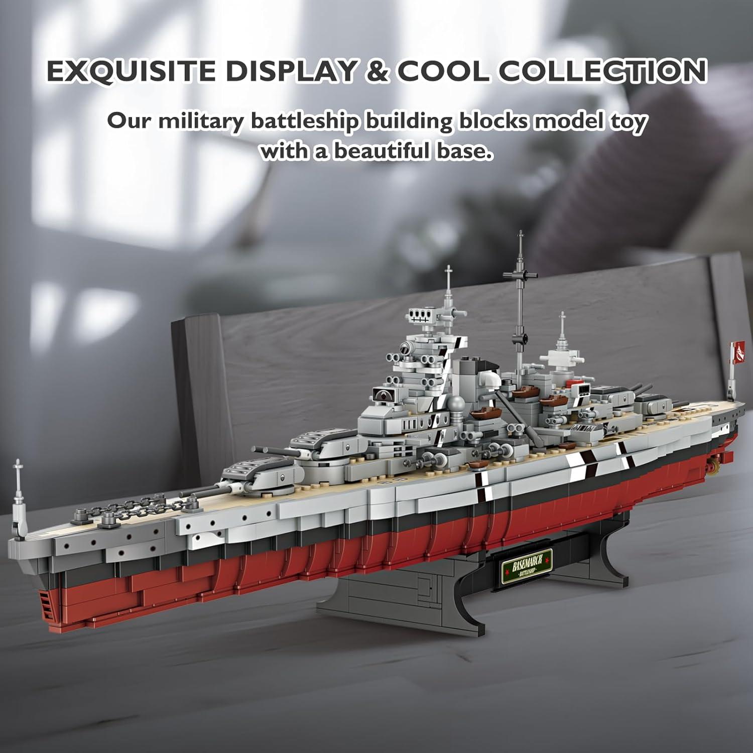 Conjunto de Bloques Acorazado JMBricklayer 60006 2081 Piezas