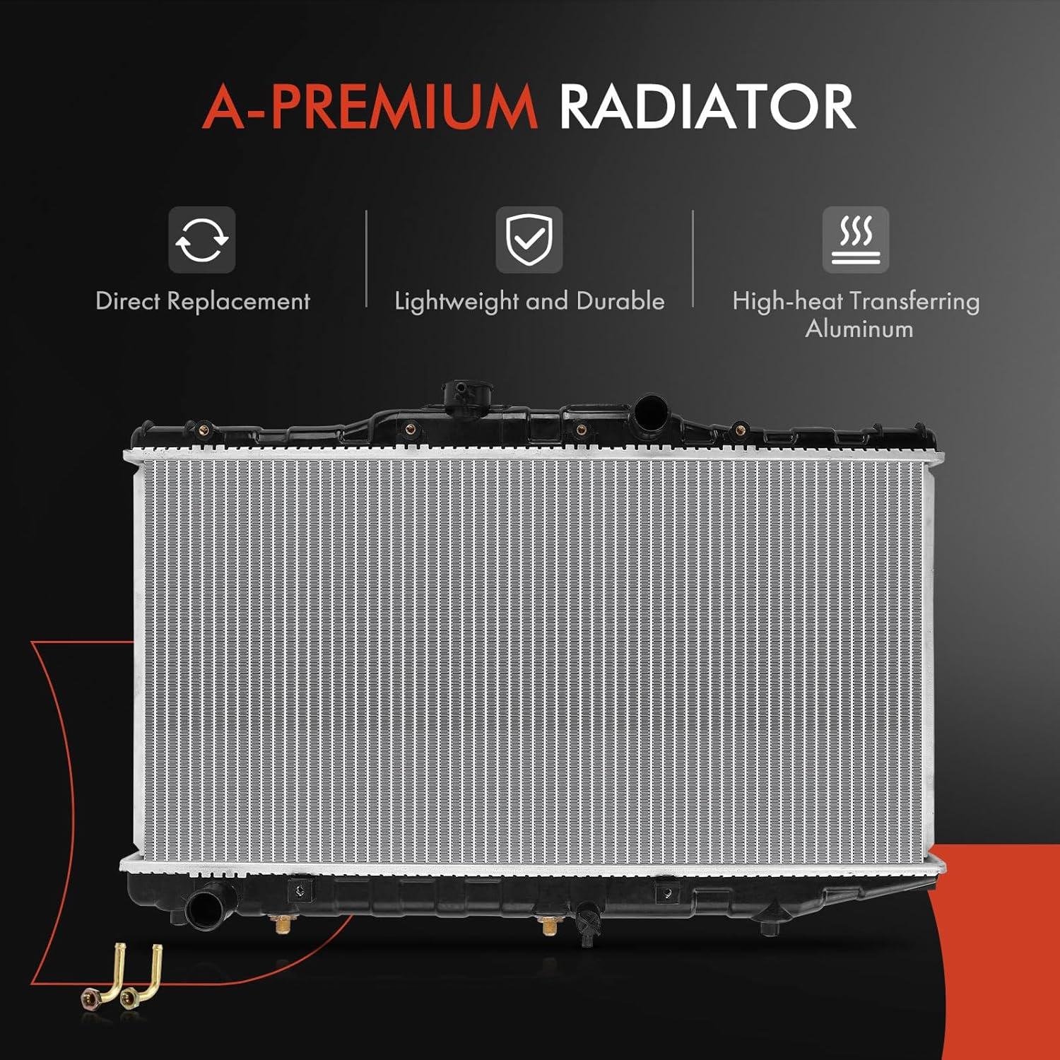Radiador de Refrigerante A-Premium para Toyota Corolla y Chevrolet Nova