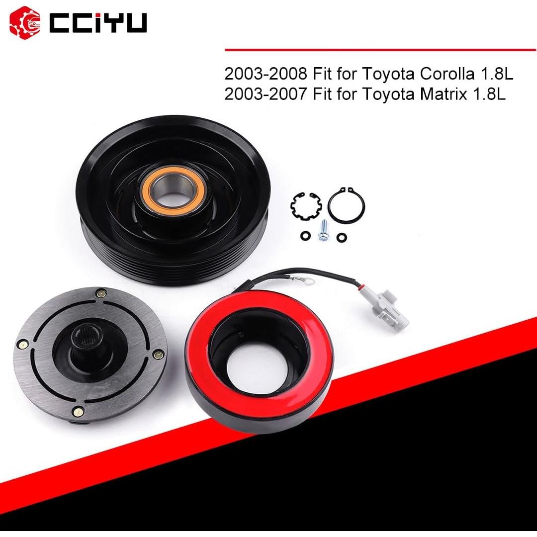 Embrague de Compresor A/C cciyu para Toyota Corolla 2003-2008