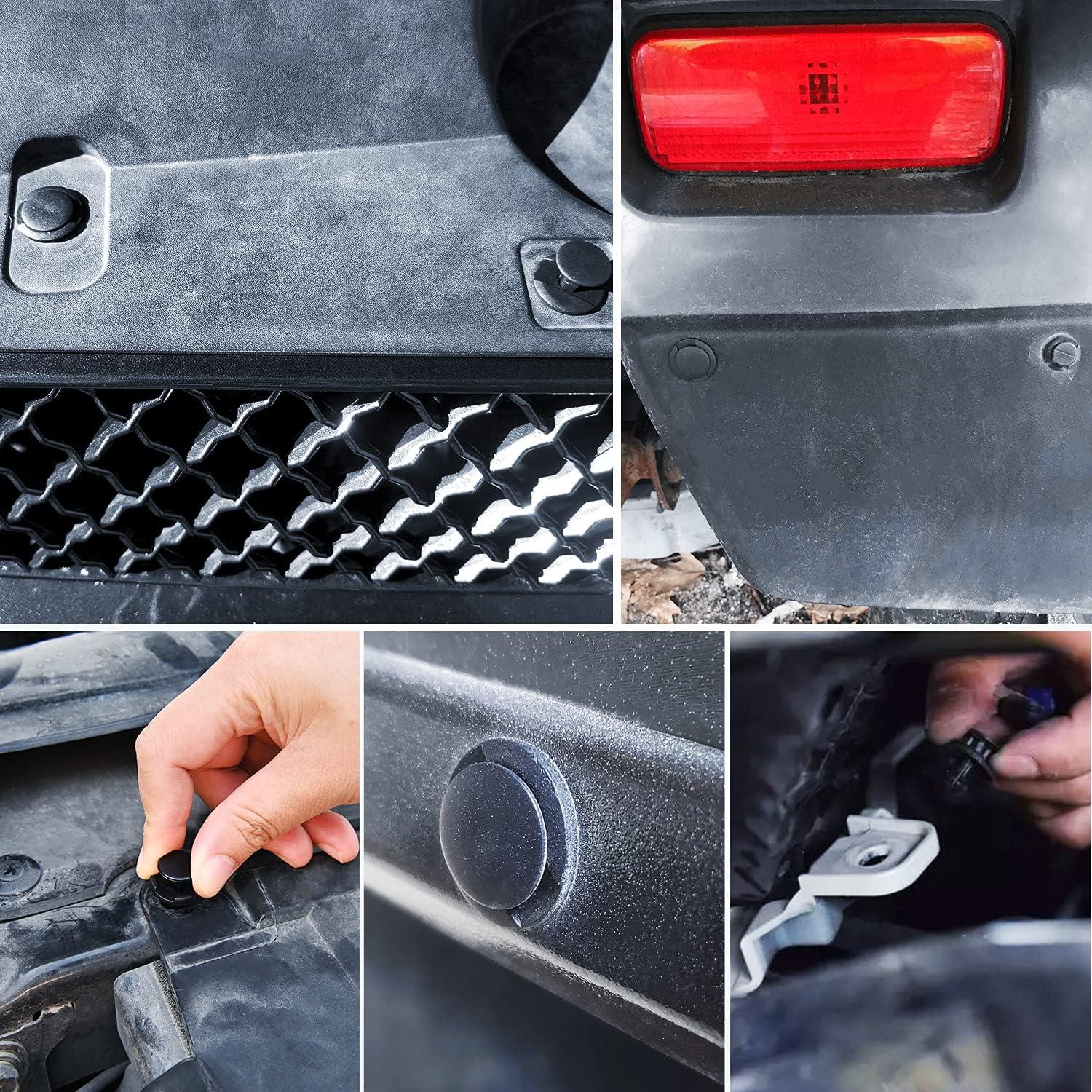 Nilight 150 Pcs Clips de Parachoques y Herramienta de Remoción