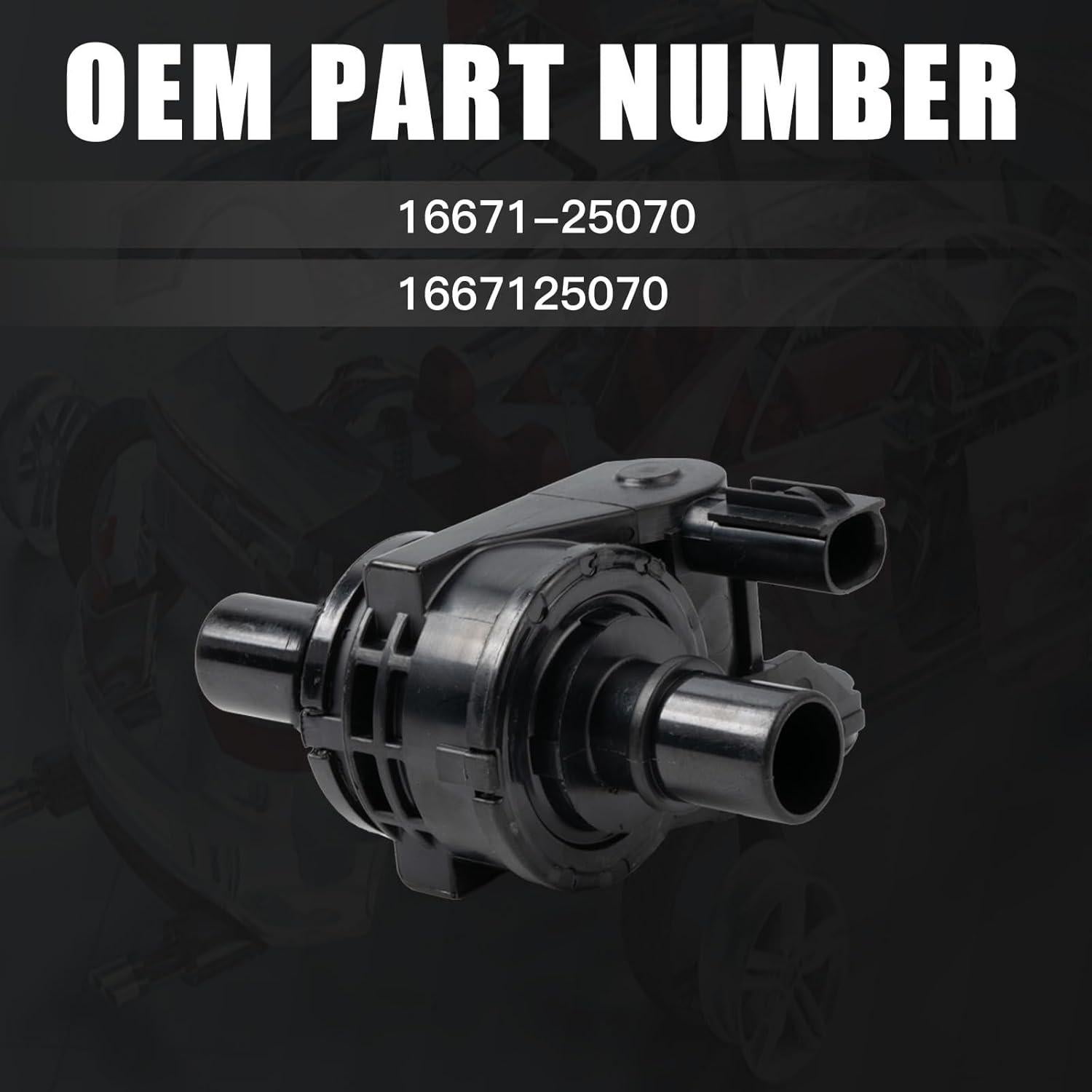 Válvula de Control de Flujo Refrigerante Seaforie Toyota Corolla 2.0L 2020-2024