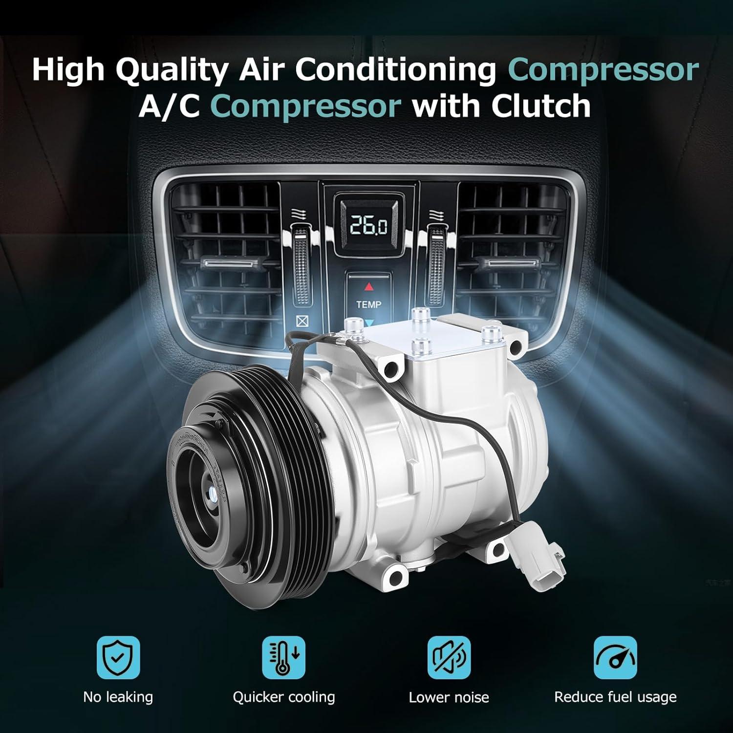 Compresor de Aire Acondicionado Mulcoll para Toyota Corolla 1.8L