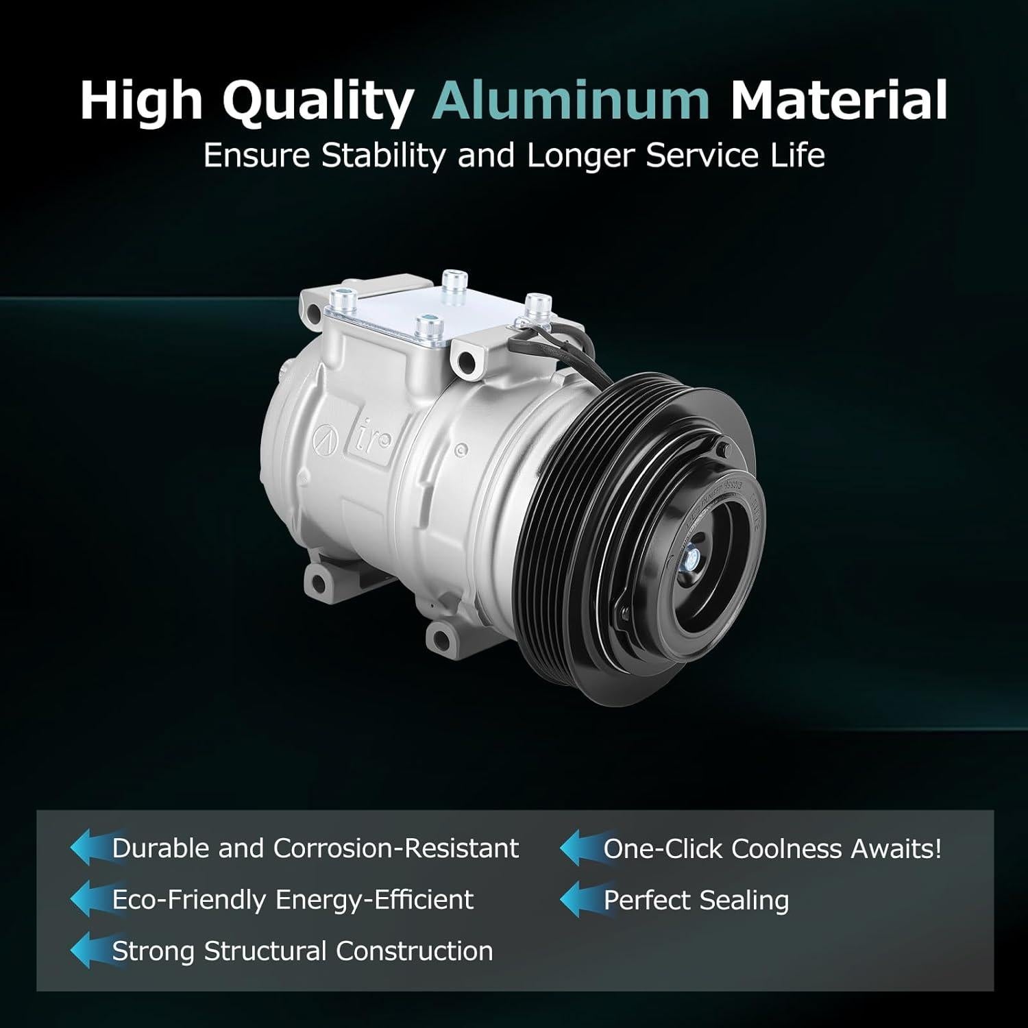 Compresor de Aire Acondicionado Mulcoll para Toyota Corolla 1.8L