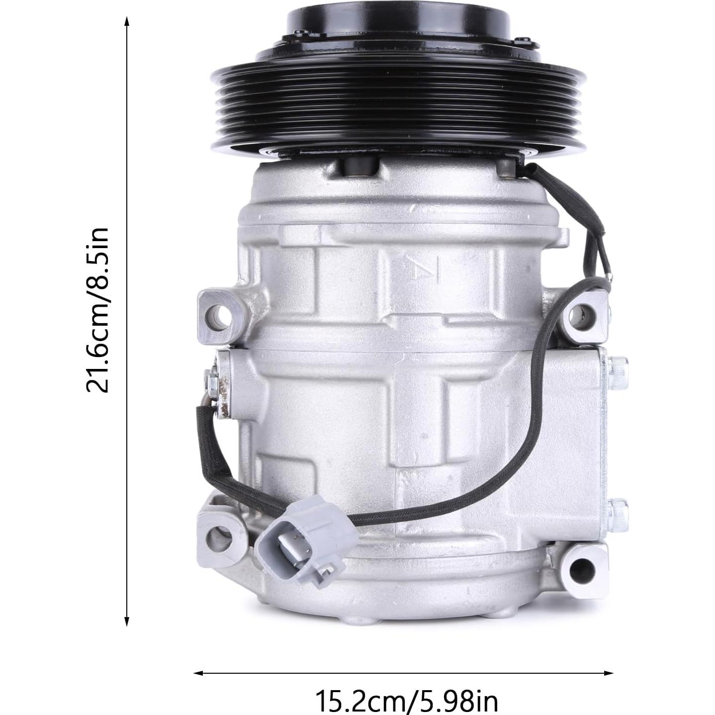 Compresor de Aire Acondicionado Mulcoll para Toyota Corolla 1.8L