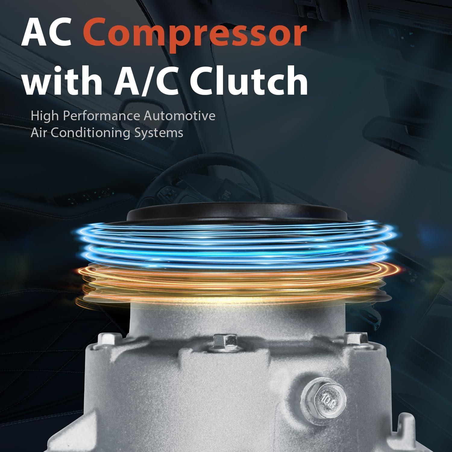 Compresor de Aire Acondicionado Nicinver 52000072 para Toyota