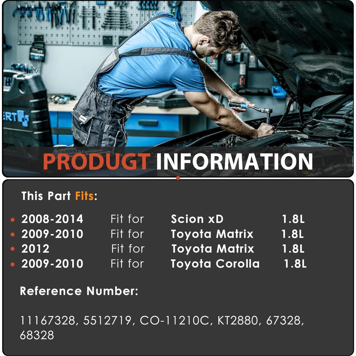 Compresor de Aire Acondicionado Nicinver 52000072 para Toyota