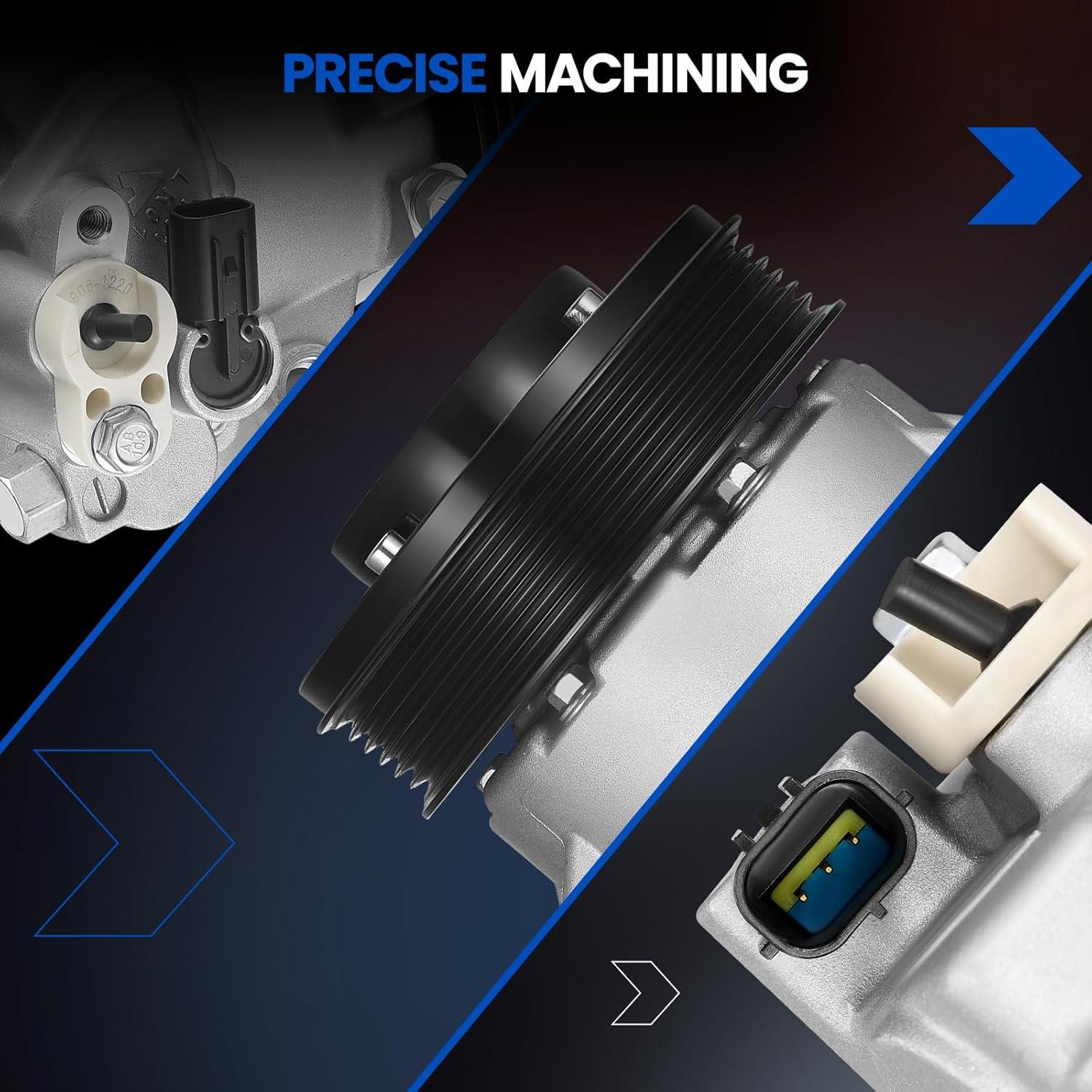 Compresor de Aire Acondicionado SYKRSS para Toyota Corolla 2011-2013 y Matrix 2011-2014