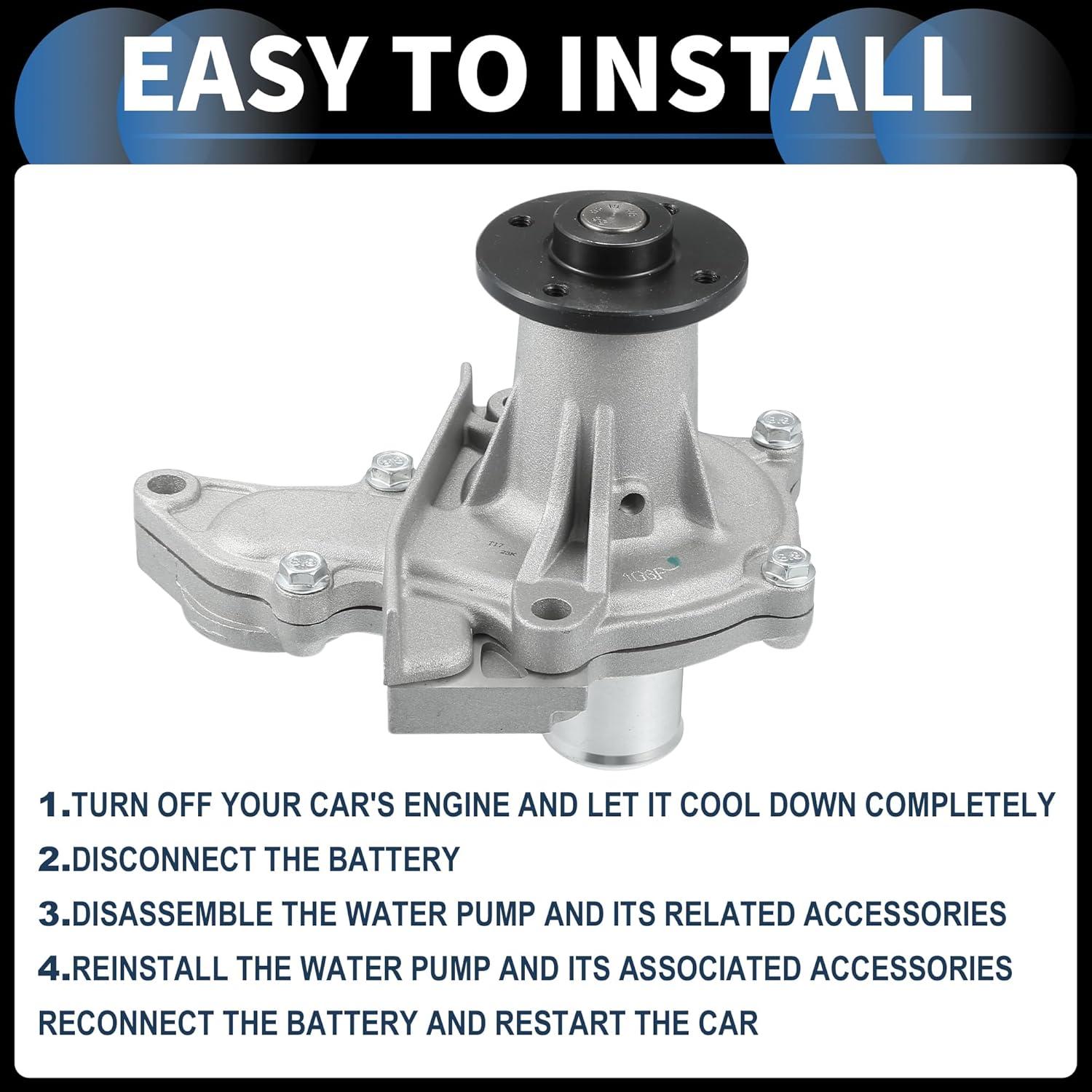 Bomba de Agua INFINAUTO para Toyota Corolla 1993-1997