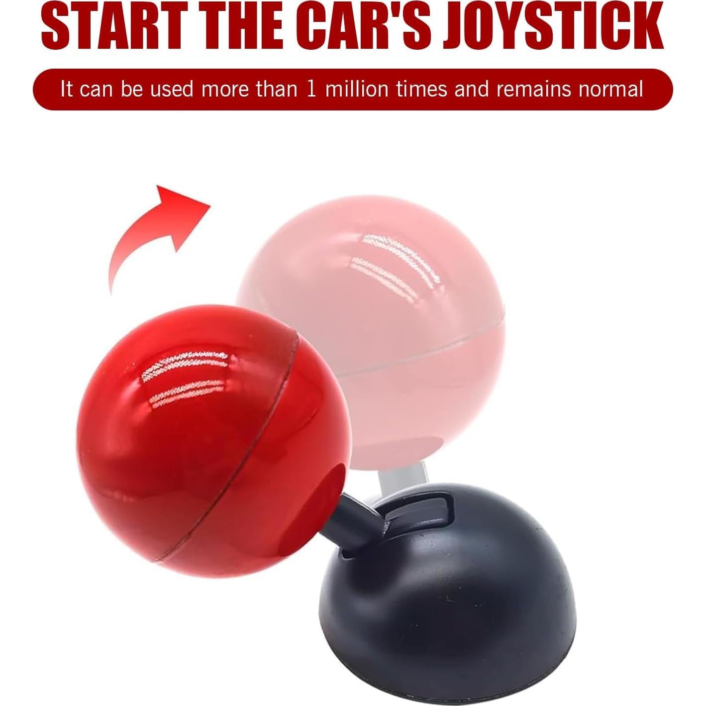 Cubierta Botón Arranque Coche Shakas Joystick Rojo