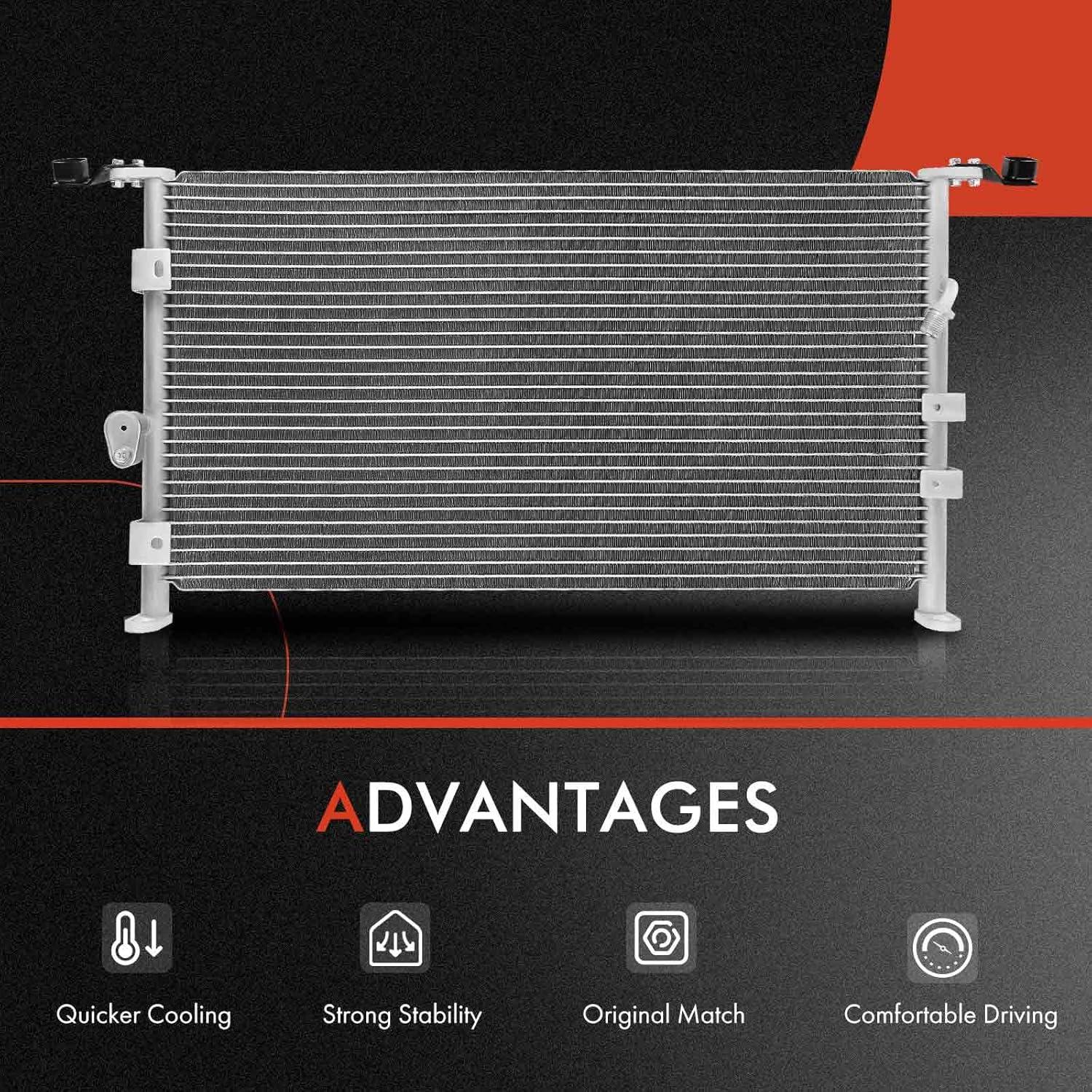 Kit Radiador y Condensador A-Premium Toyota Corolla 93-97