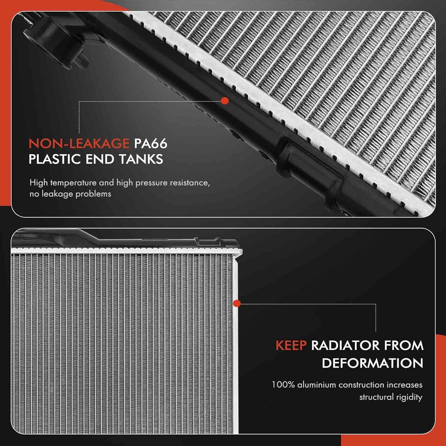 Kit Radiador y Condensador A-Premium Toyota Corolla 93-97