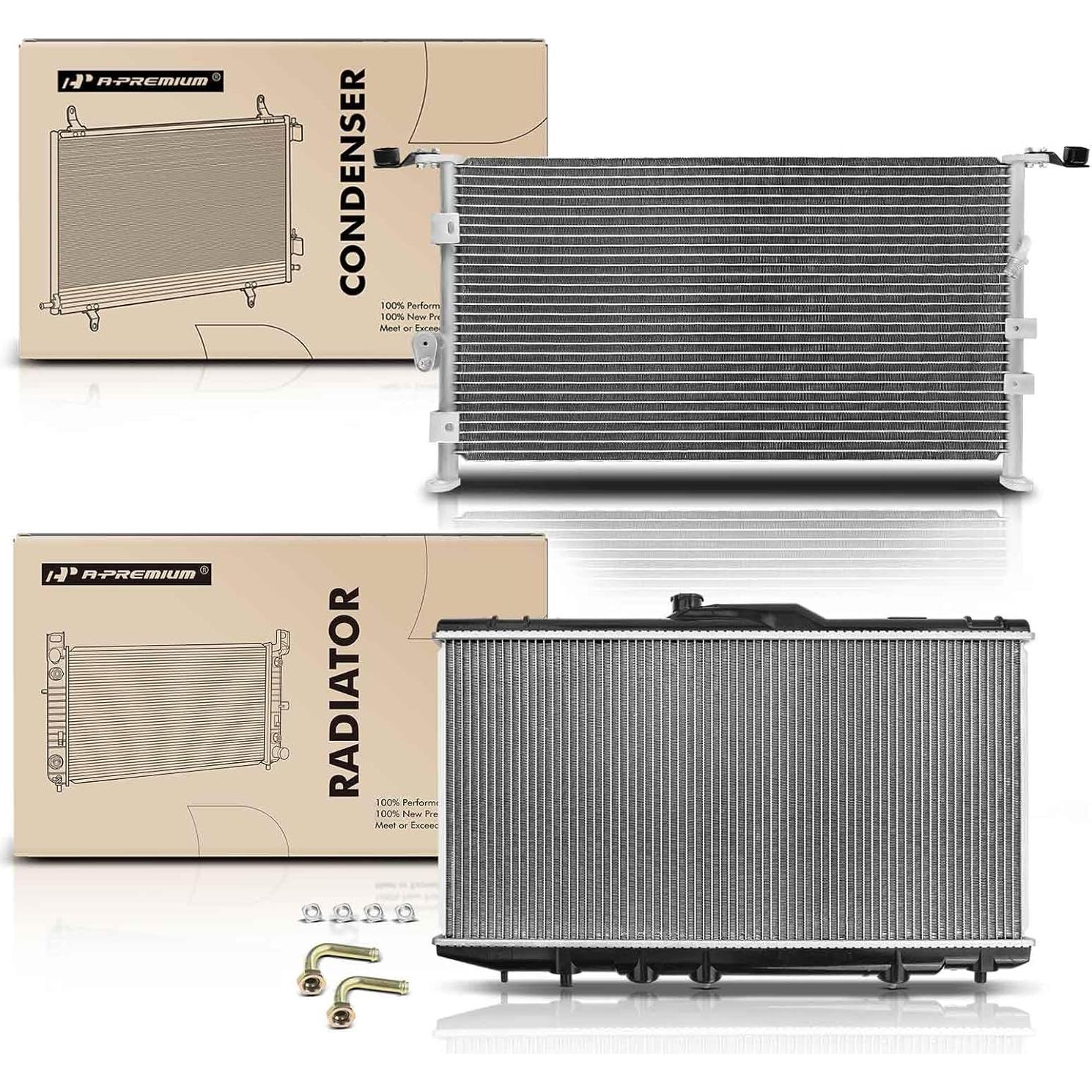 Kit Radiador y Condensador A-Premium Toyota Corolla 93-97