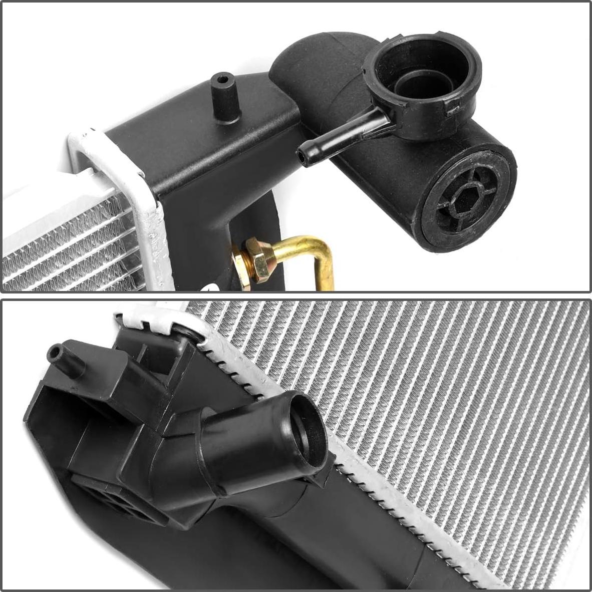 Radiador de Aluminio DNA Motoring OEM-RA-2428 para Corolla 03-08