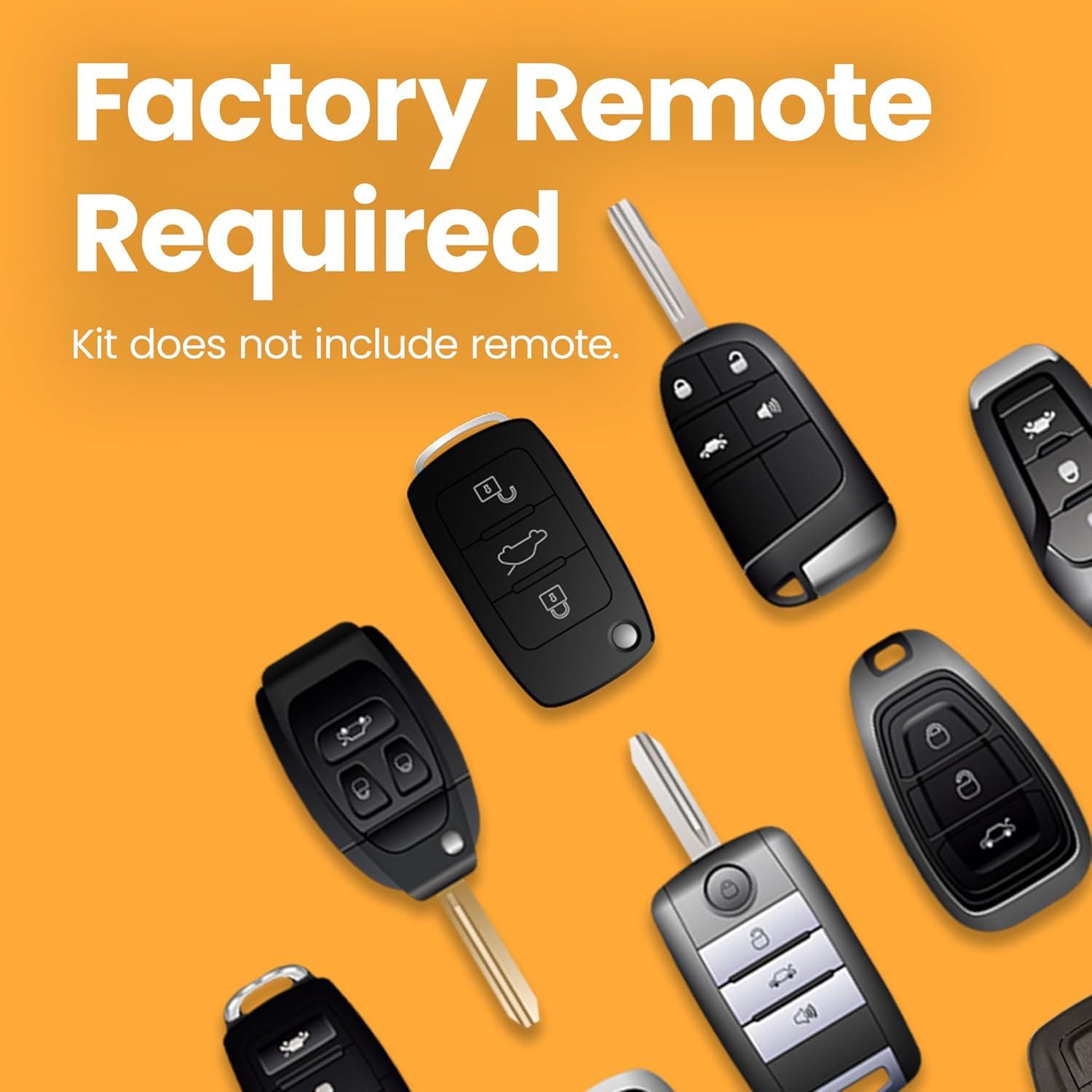 Inicio Remoto Start-X para Rav4 2013-2018 y Corolla 2014-2019