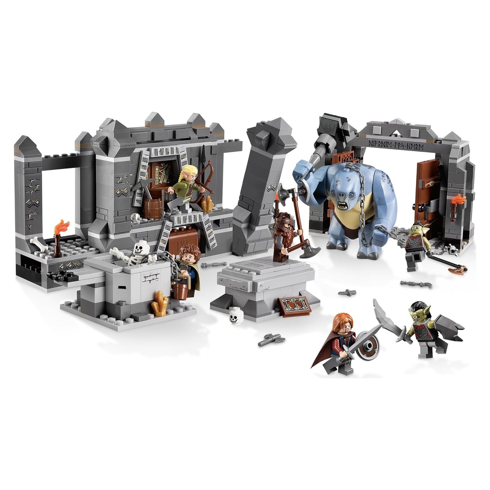 LEGO El Señor de los Anillos Minas de Moria 9473 - 6 Minifiguras