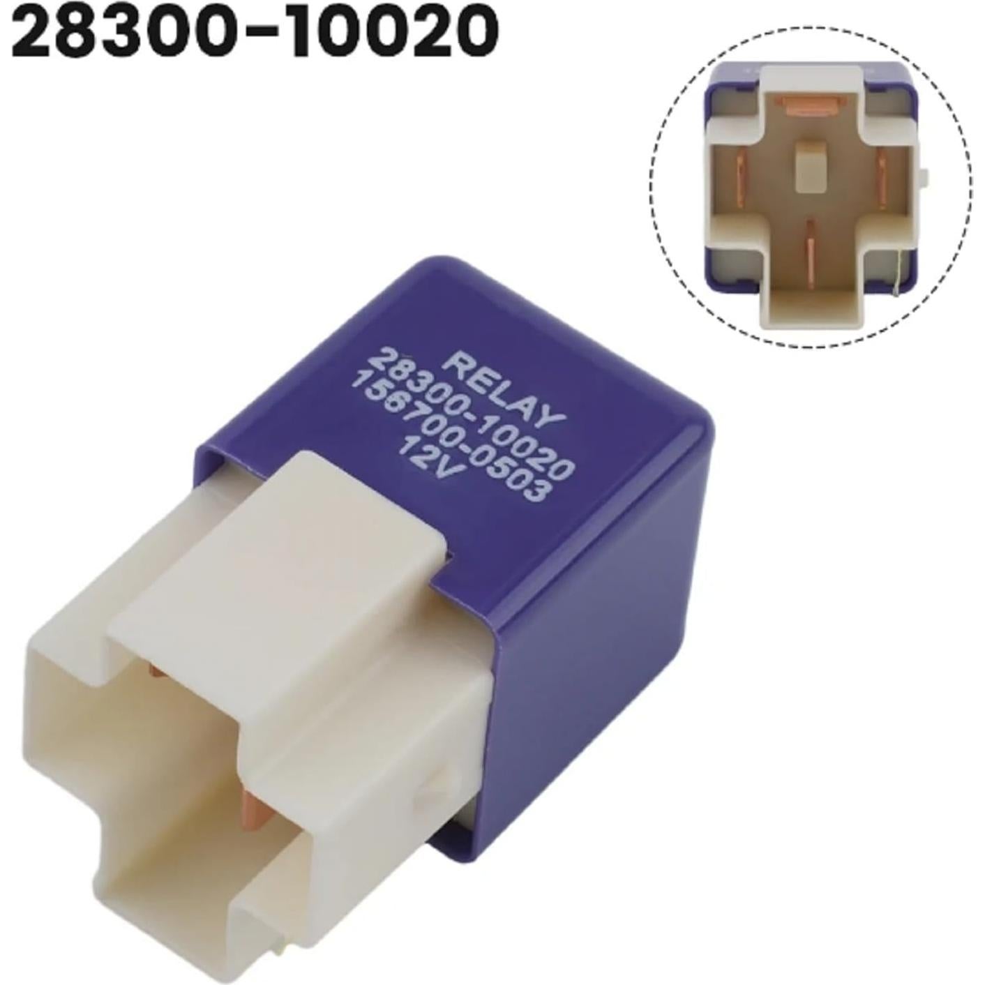 Relé de Arranque 4 Pines 12V GROBARPART para Toyota y Lexus