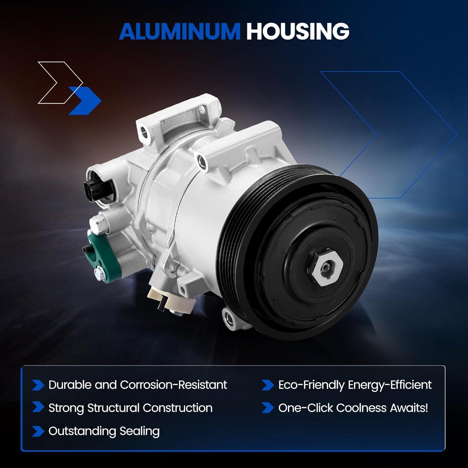 Compresor de Aire Acondicionado SYKRSS 198339 para Toyota Corolla 2014-2022