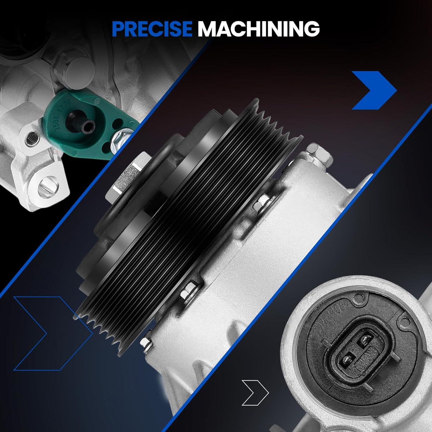 Compresor de Aire Acondicionado SYKRSS 198339 para Toyota Corolla 2014-2022