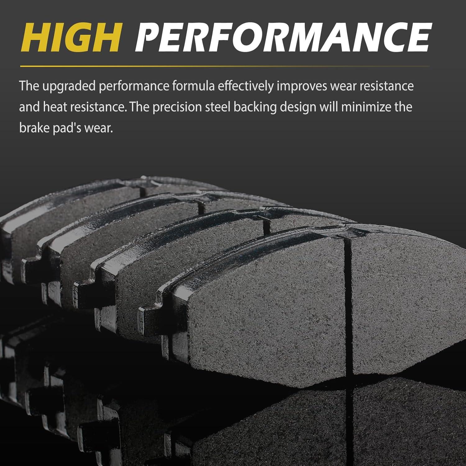 Pastillas de Freno Cerámicas Delanteras OWAYSAFE 923 para Toyota Corolla y Matrix