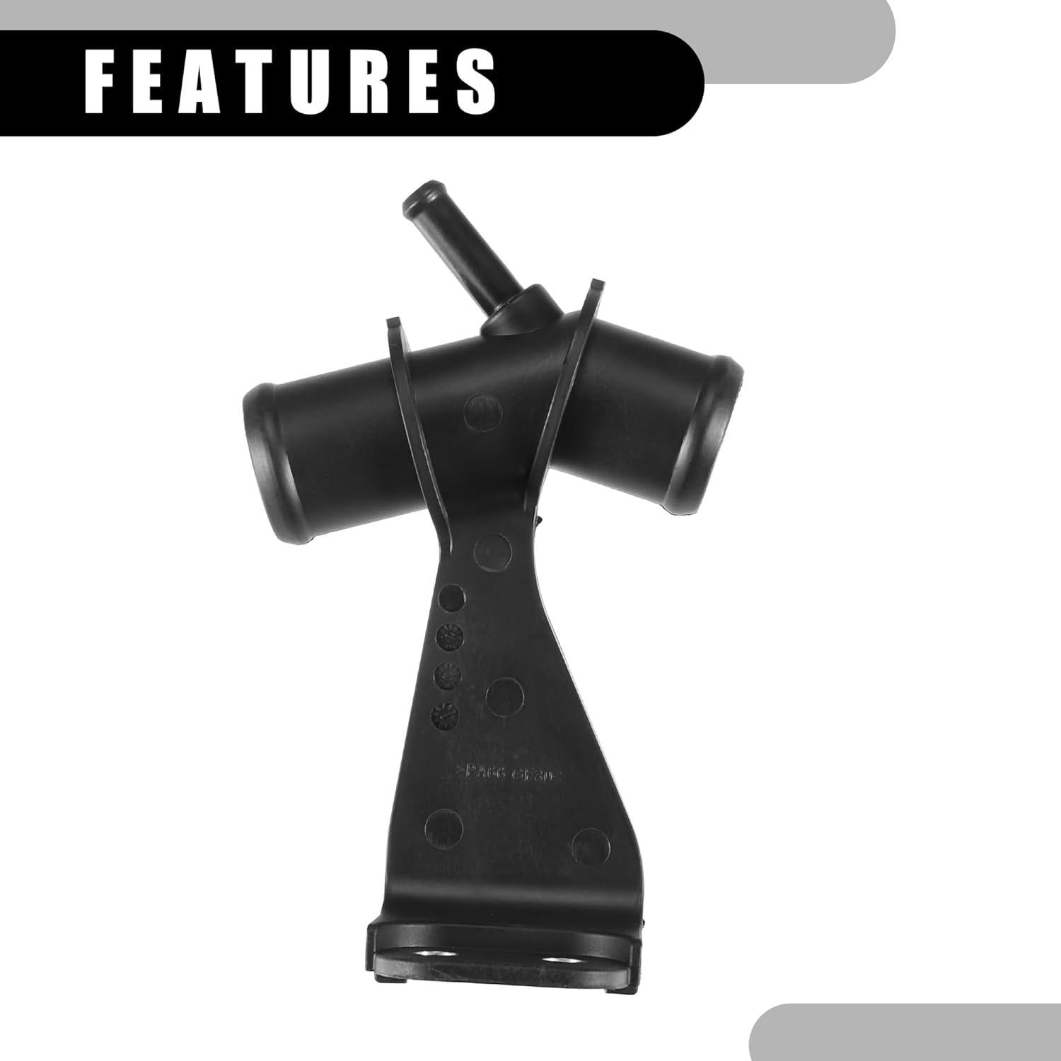 Tubería de Refrigerante de Agua Radiador Partuto Toyota Corolla 2009-2013