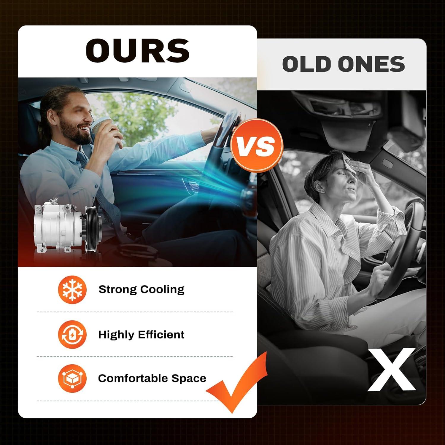 Compresor de Aire Acondicionado Ynomdusa CO 27000C para Toyota