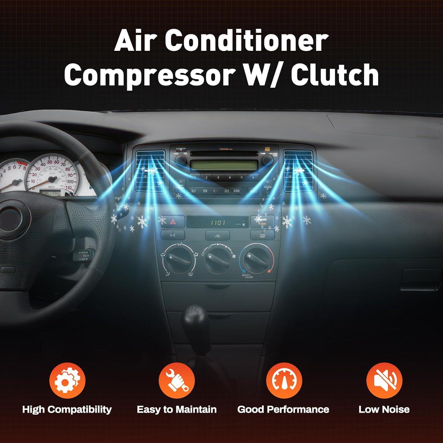 Compresor de Aire Acondicionado Ynomdusa CO 27000C para Toyota