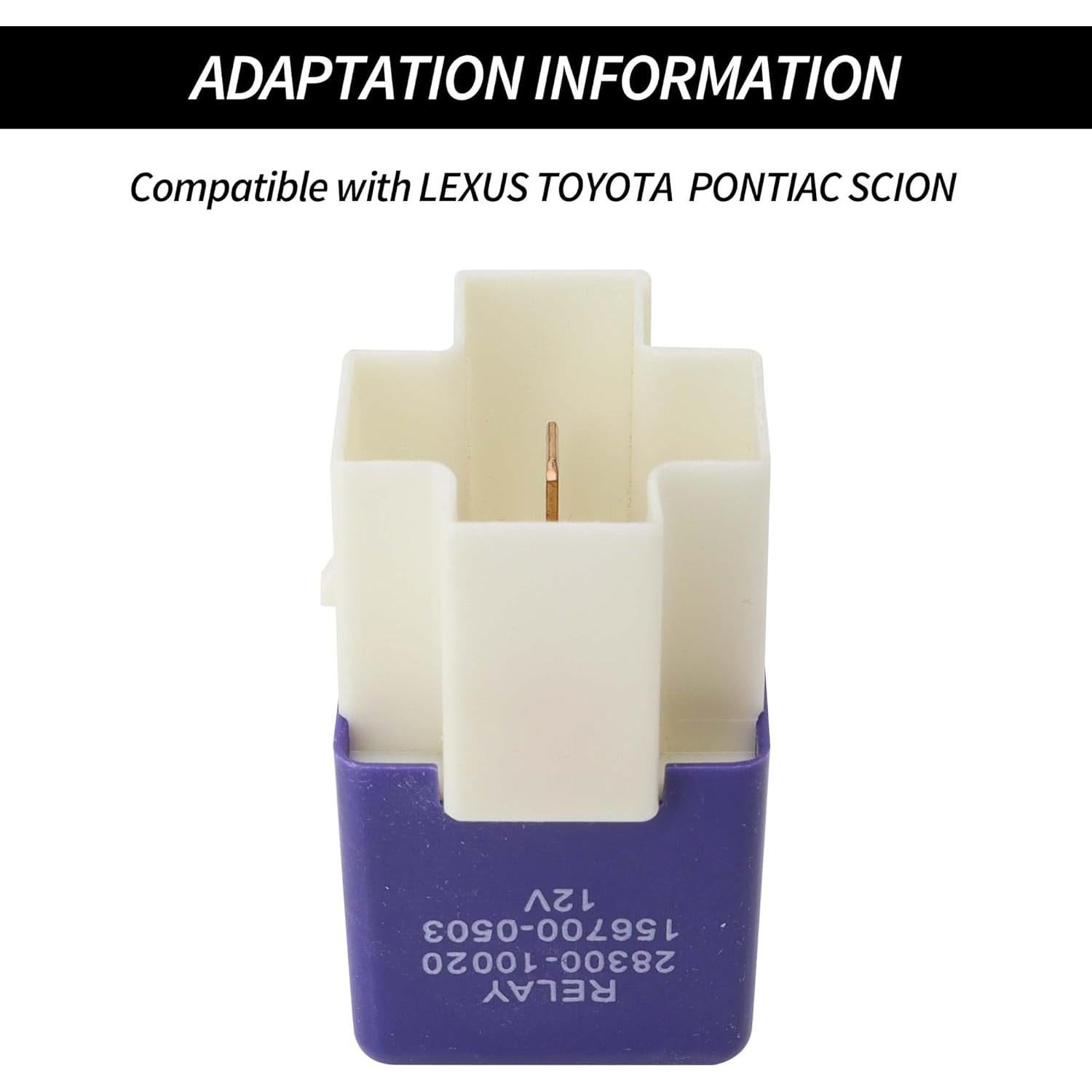 Relé de Arranque HiSport 28300-10020 Compatible Toyota Lexus 2PCS