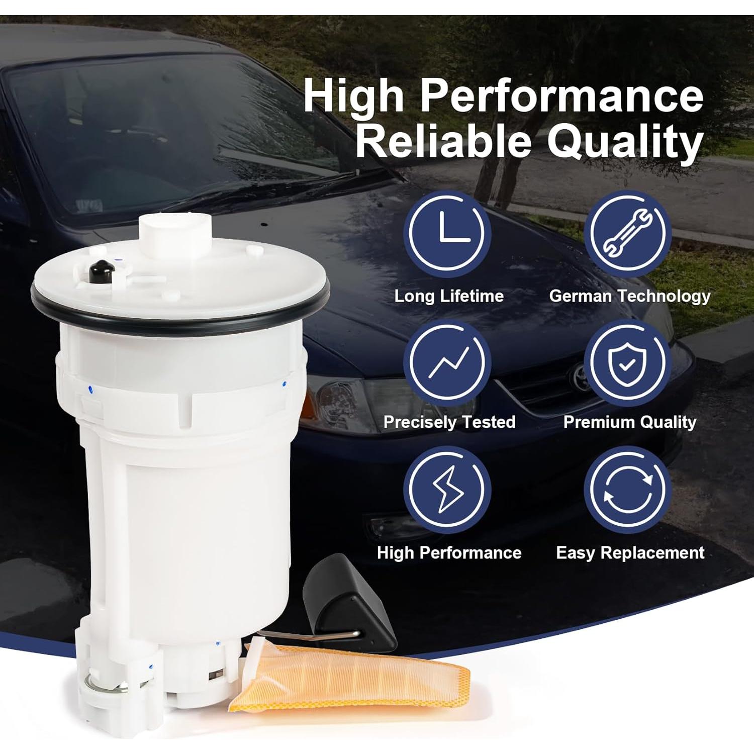 Módulo Bomba de Combustible Eléctrica VANBOL para Chevy Prizm y Toyota Corolla 1.8L 1998-2002