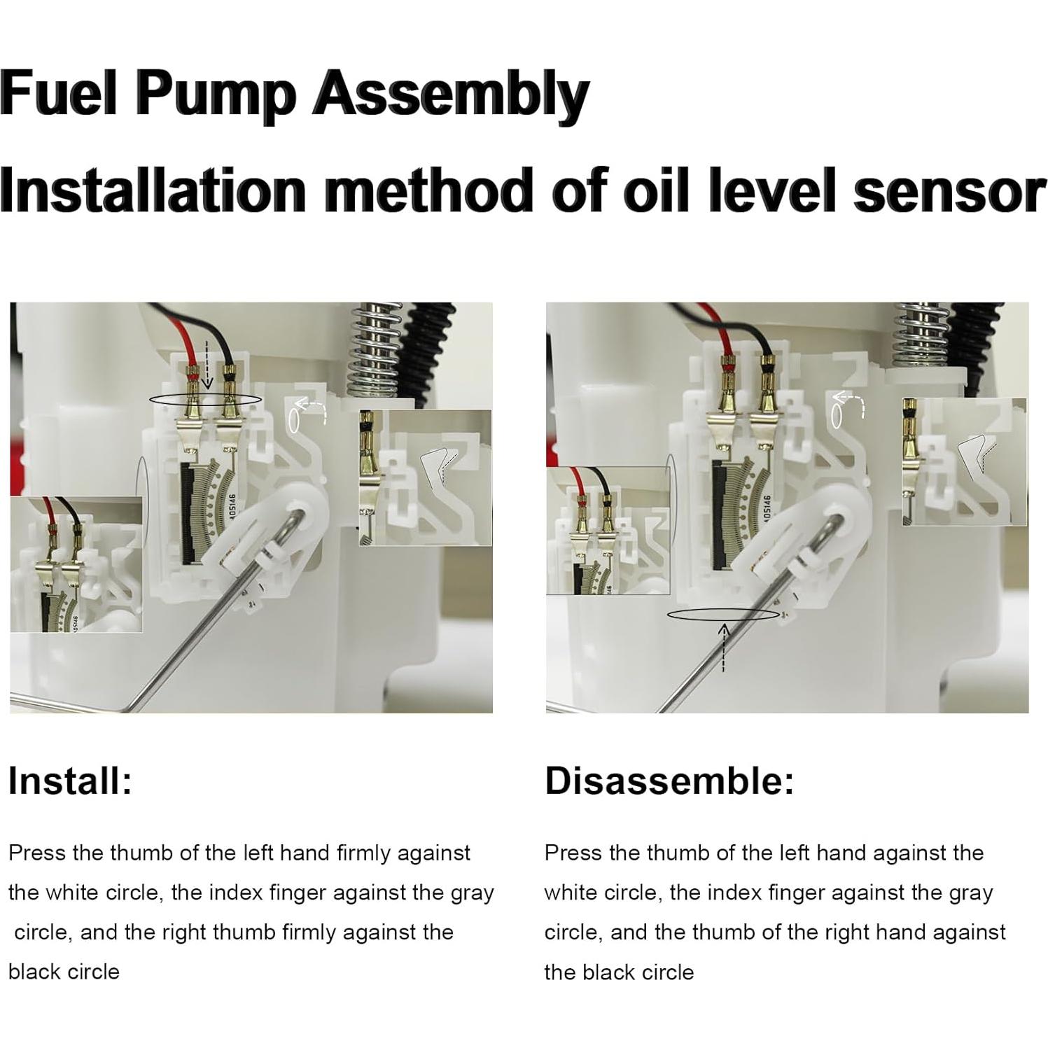Módulo Bomba de Combustible Eléctrica VANBOL para Chevy Prizm y Toyota Corolla 1.8L 1998-2002