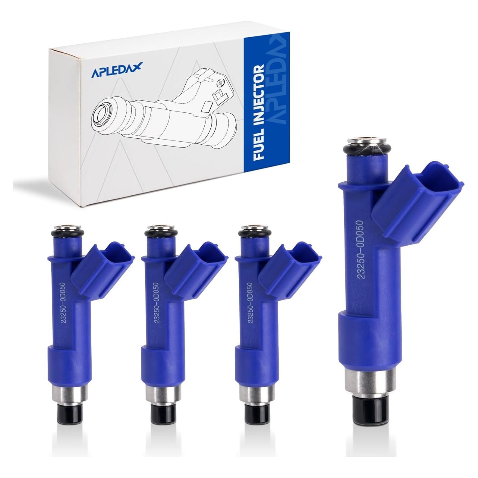 Inyectores de Combustible APLEDAX 4PCS para Toyota y Pontiac