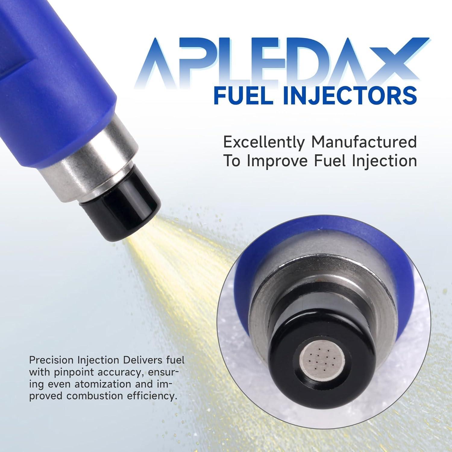 Inyectores de Combustible APLEDAX 4PCS para Toyota y Pontiac