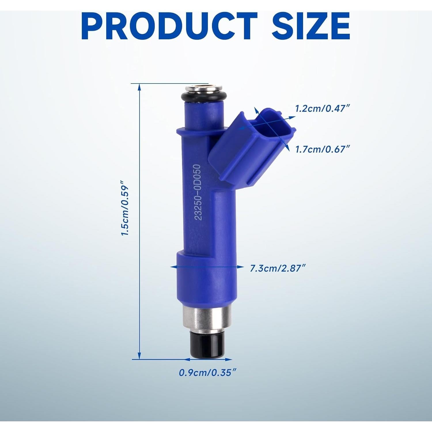 Inyectores de Combustible APLEDAX 4PCS para Toyota y Pontiac