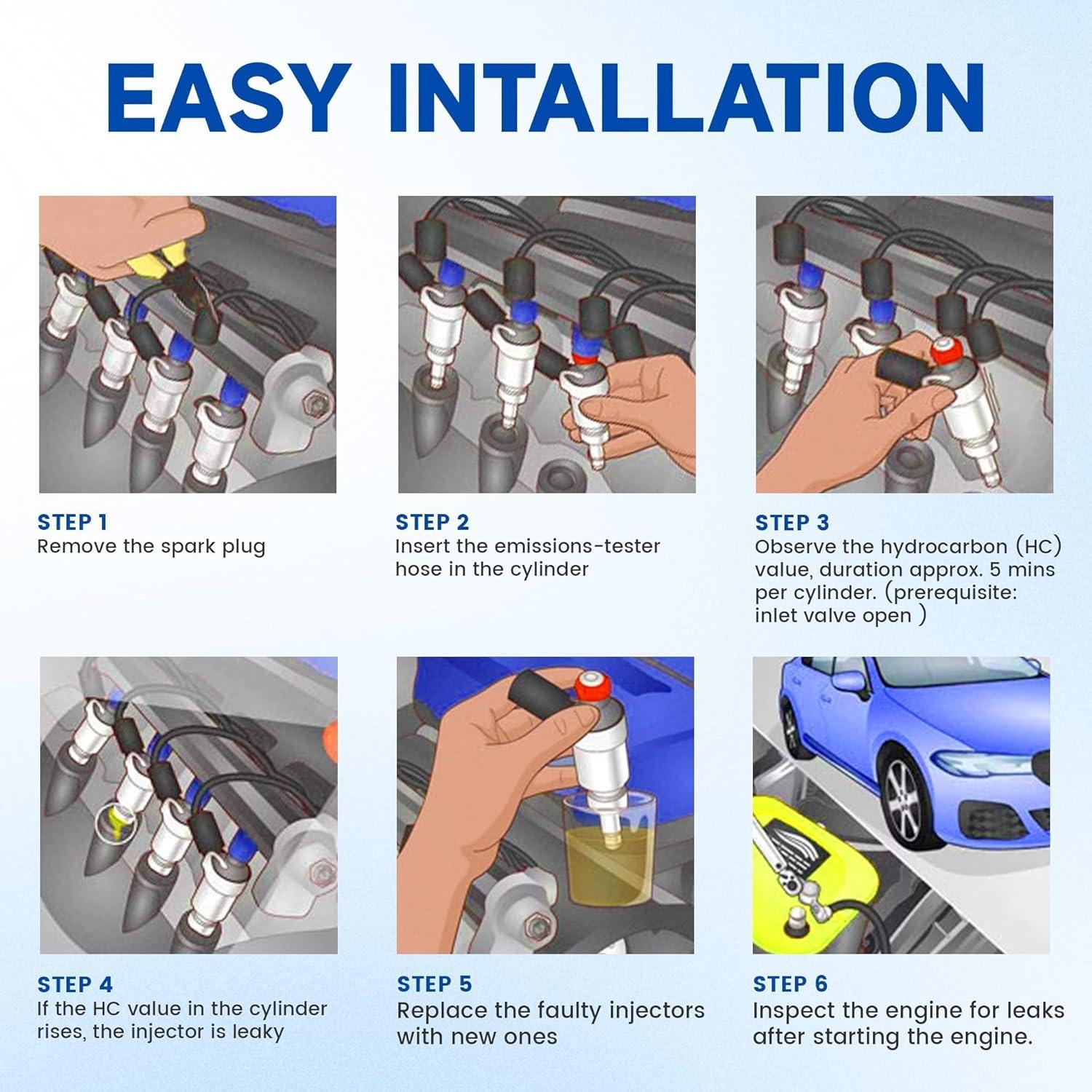 Inyectores de Combustible APLEDAX 4PCS para Toyota y Pontiac