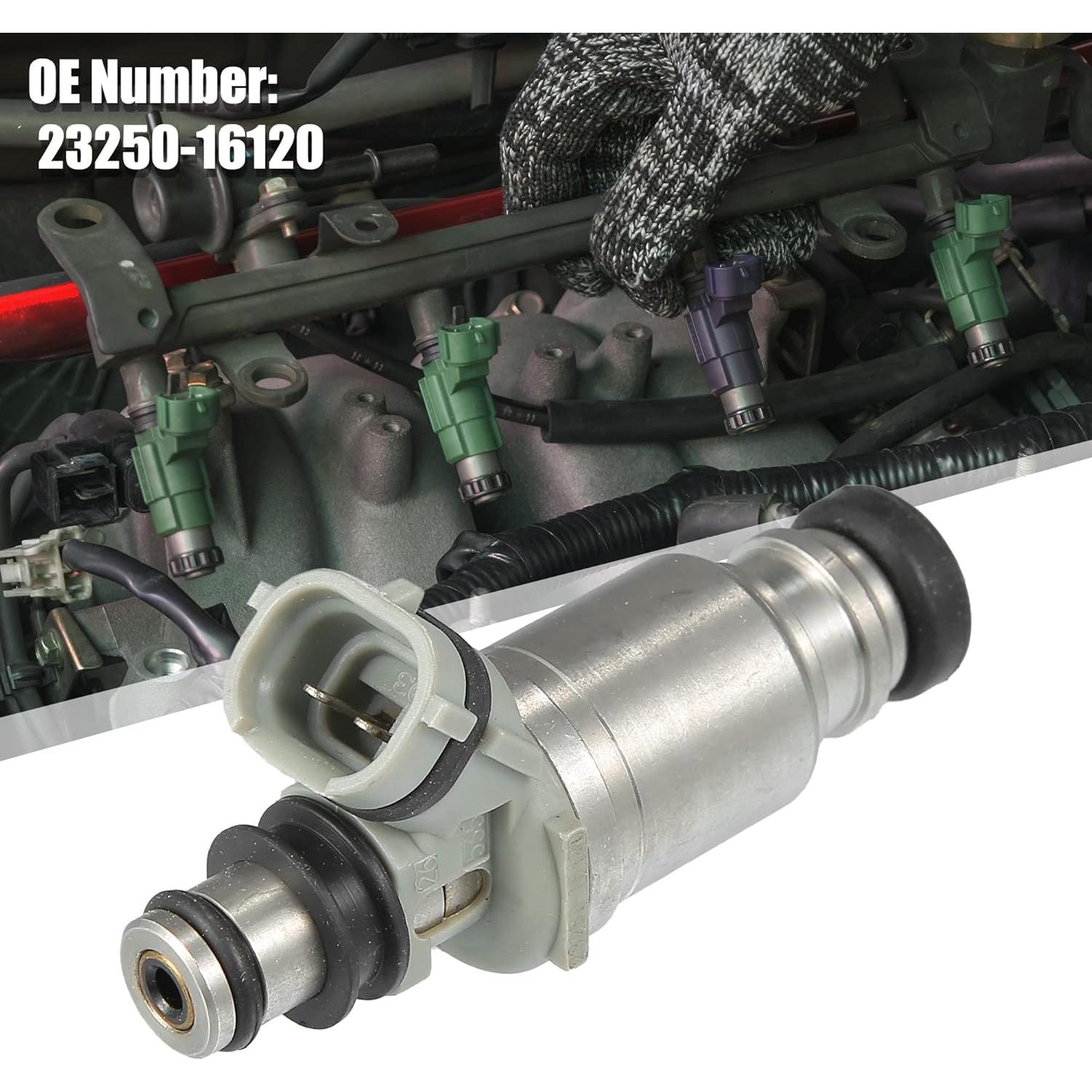 Inyector de Combustible ACROPIX para Toyota Corolla 1.6L - Paquete de 4