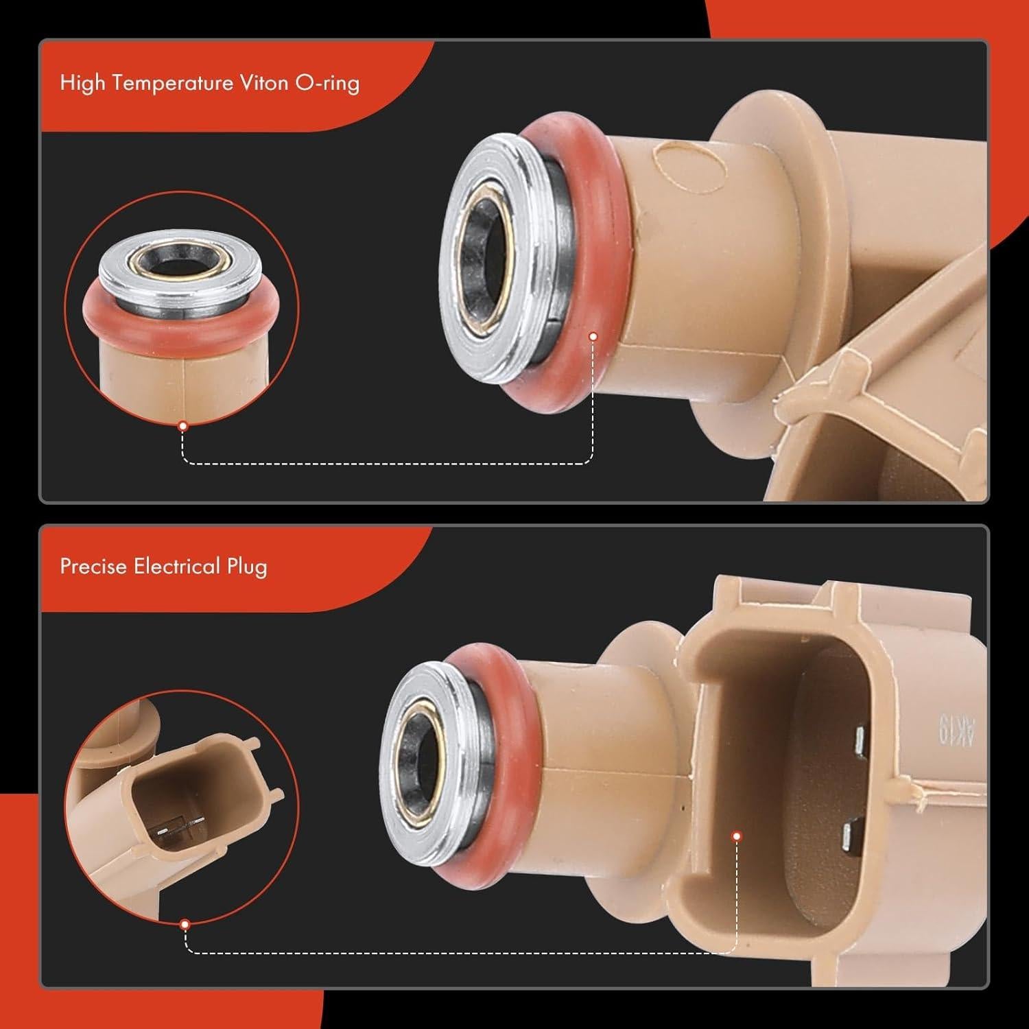 Inyectores de Combustible A-Premium para Toyota Corolla 2009-2017