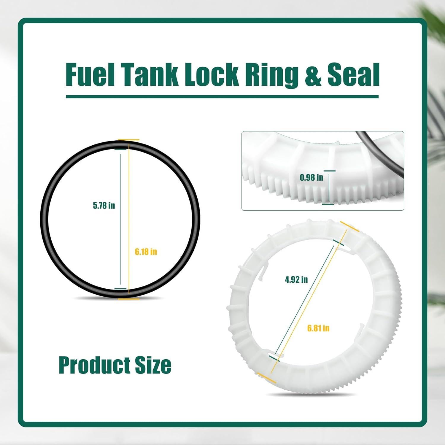 Retenedor de Anillo de Bloqueo YUXIVCNE 77144-04010 para Toyota