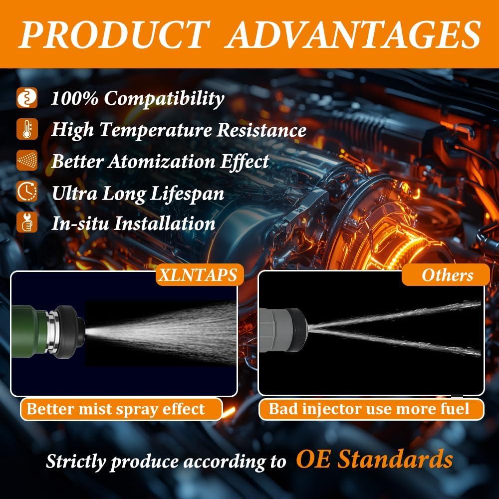 Inyectores de combustible XLNTAPS para Toyota y Chevy 1.8L
