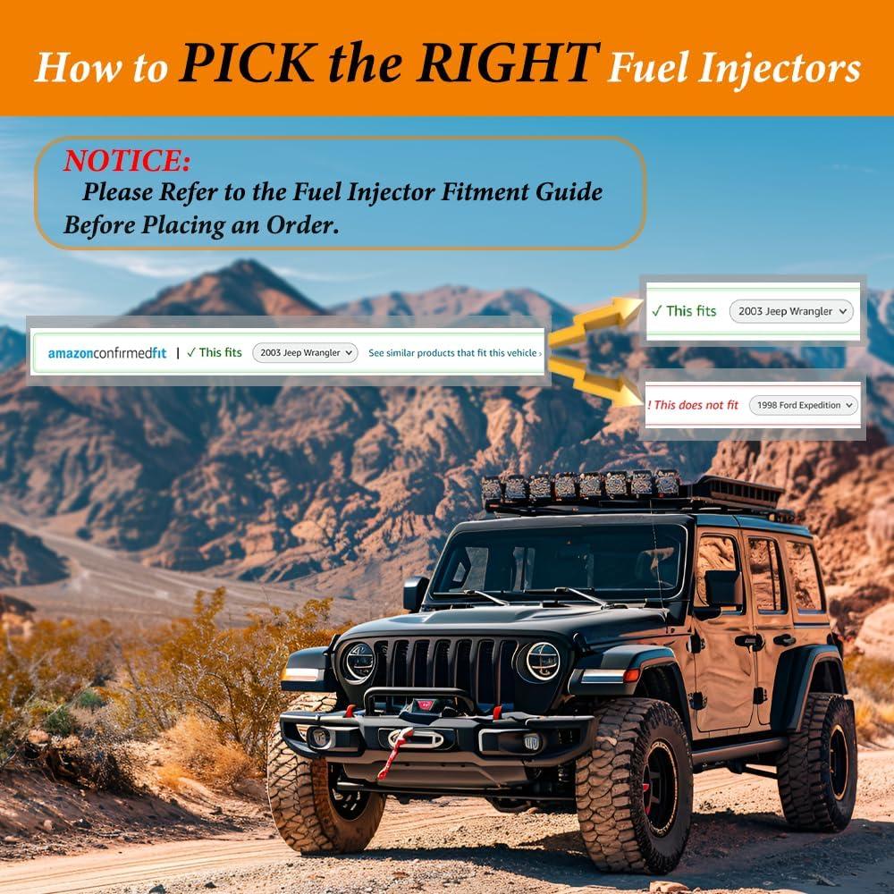 Inyectores de combustible XLNTAPS para Toyota y Chevy 1.8L