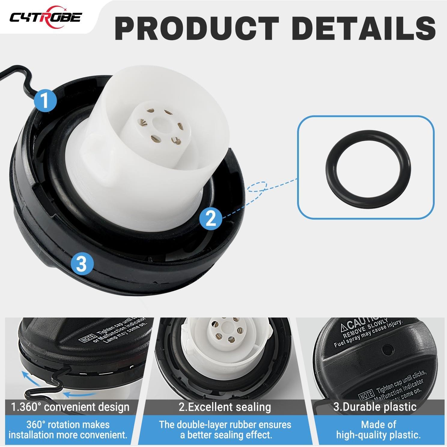 Tapa de Tanque de Combustible CYTROBE para Toyota y Lexus