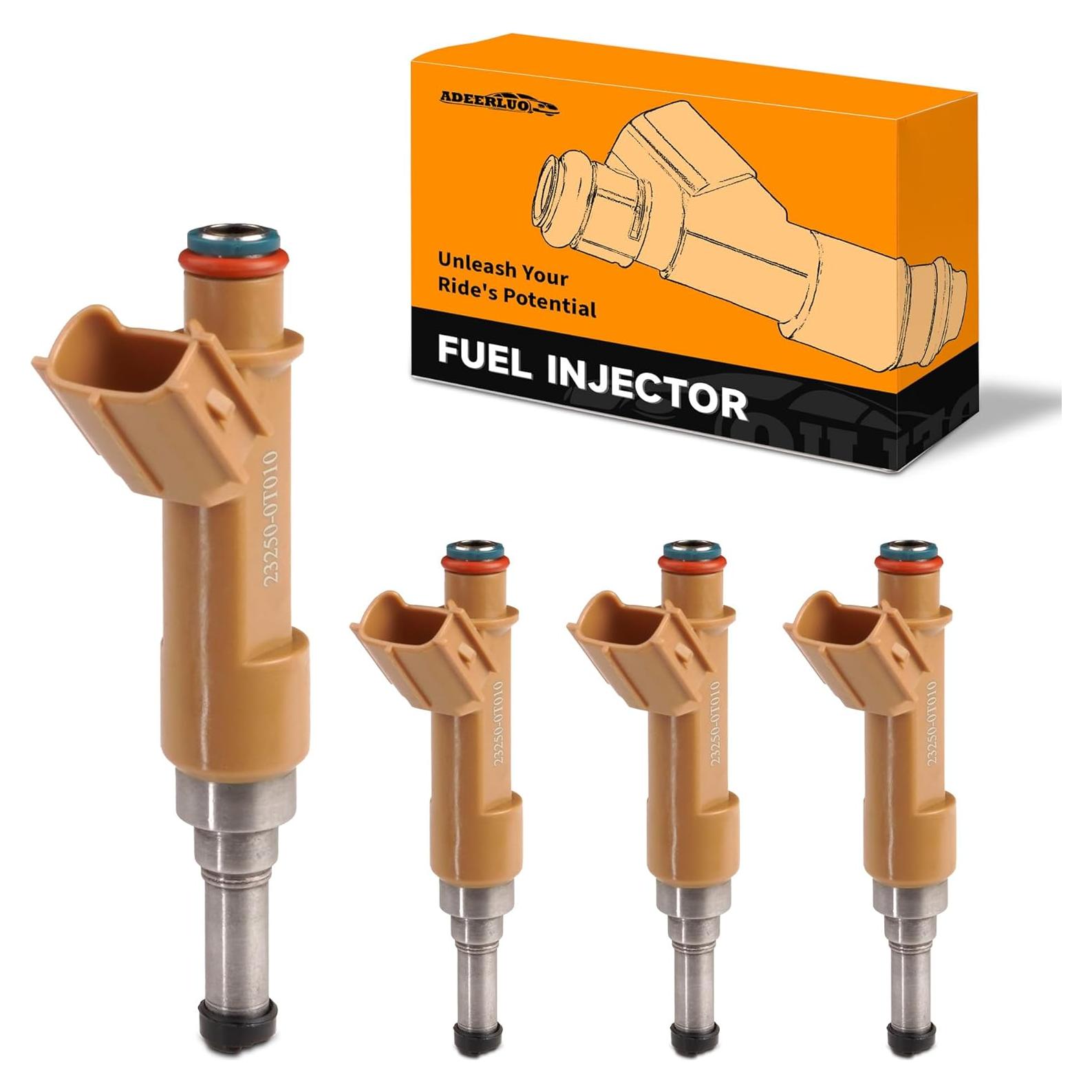 Inyectores de combustible ADEERLUO para Toyota Corolla 1.8L