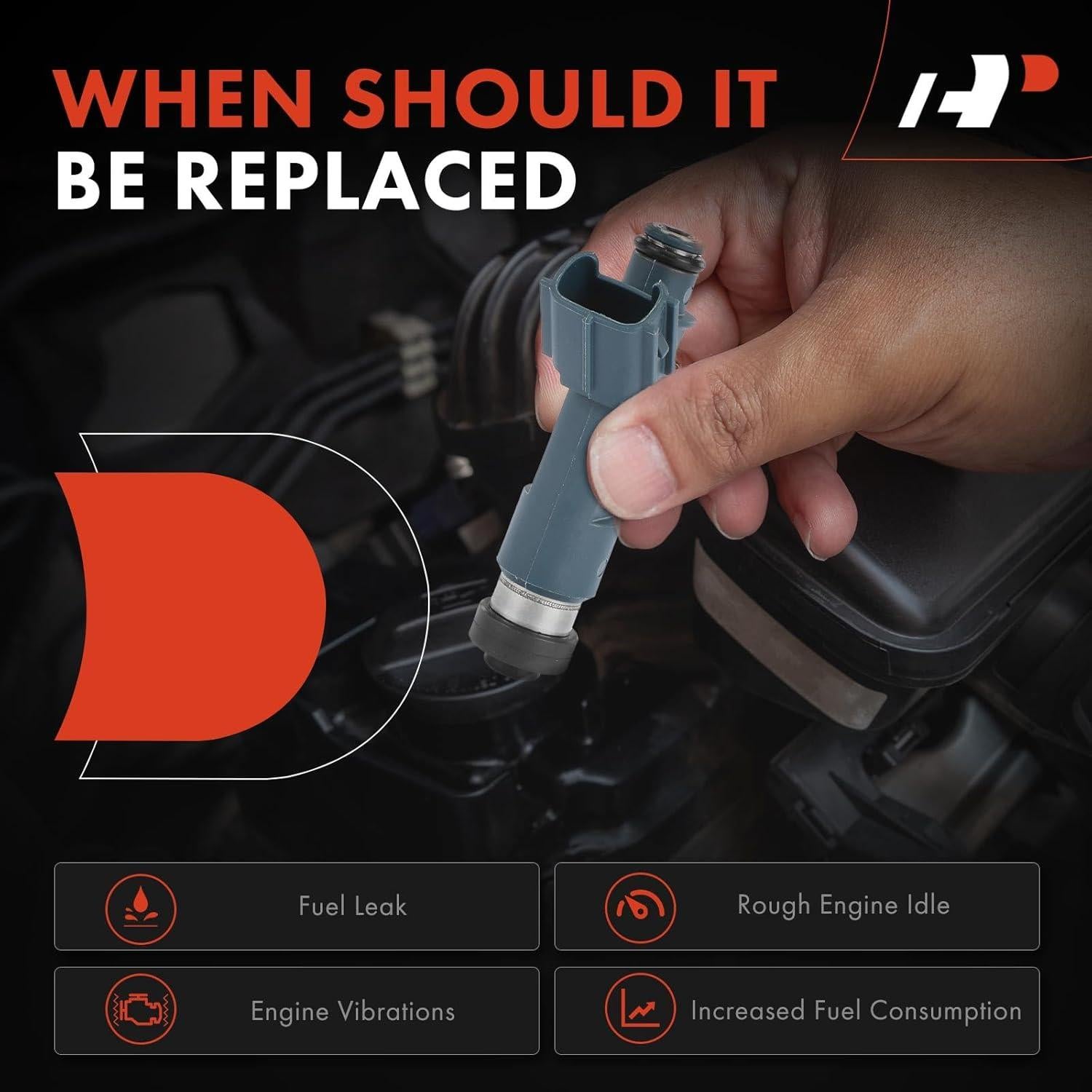 Conjunto Inyectores de Combustible A-Premium para Toyota Corolla y Chevrolet Prizm 1.8L