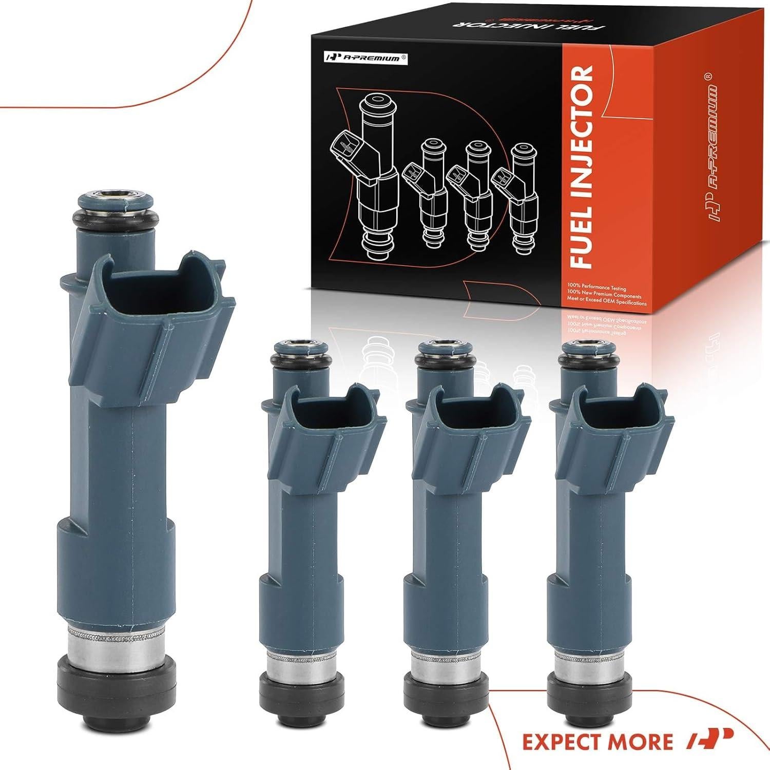 Conjunto Inyectores de Combustible A-Premium para Toyota Corolla y Chevrolet Prizm 1.8L