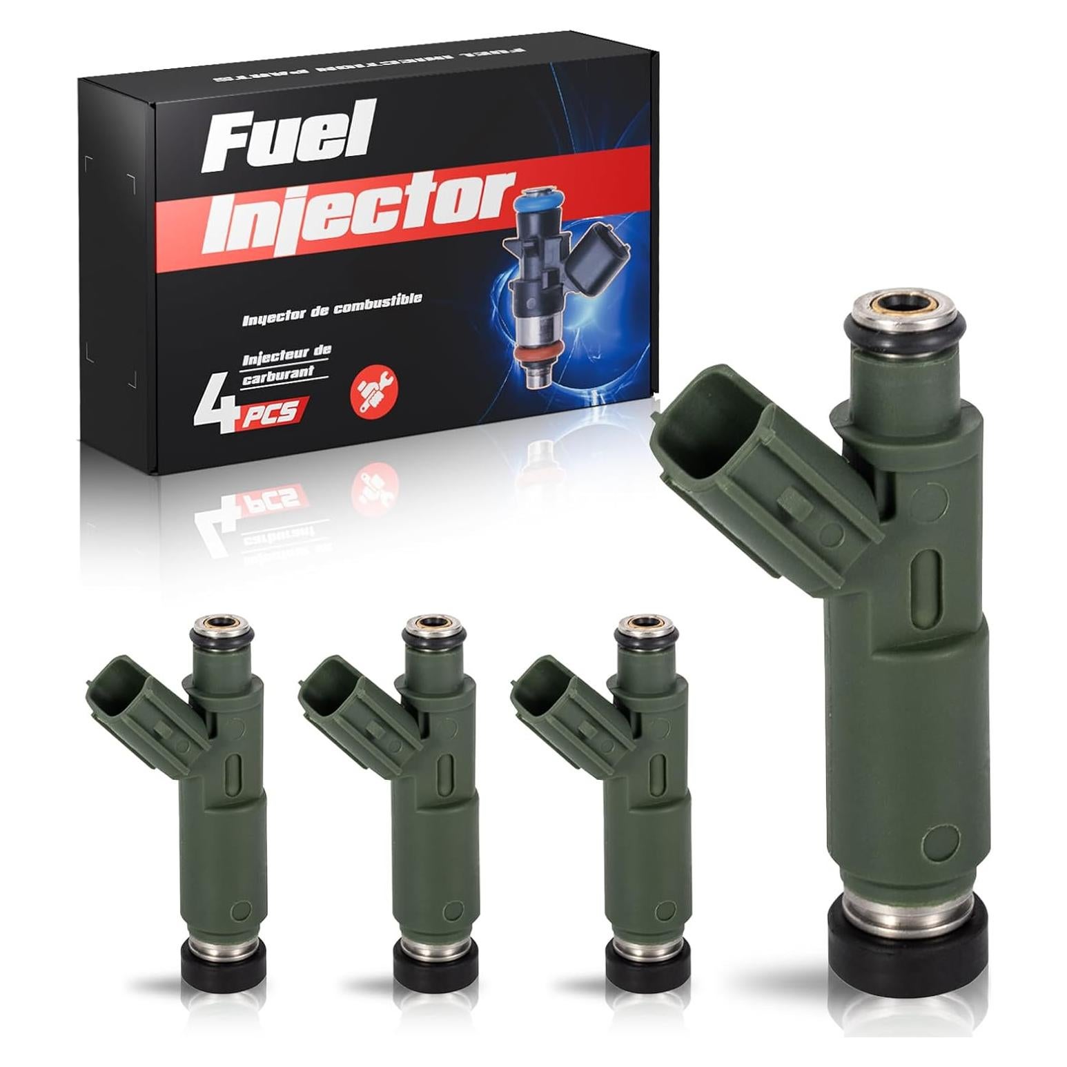 Juego de 4 Inyectores de Combustible ENA para Toyota y Pontiac