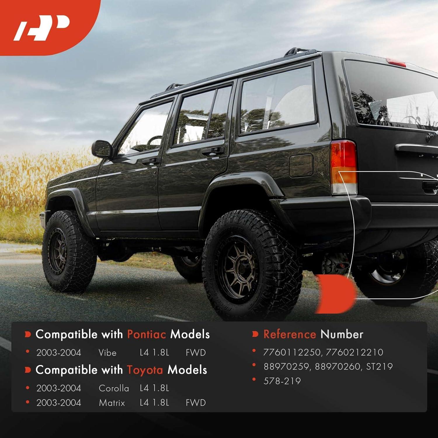 Correa de tanque de combustible A-Premium para Pontiac Vibe y Toyota Corolla 1.8L