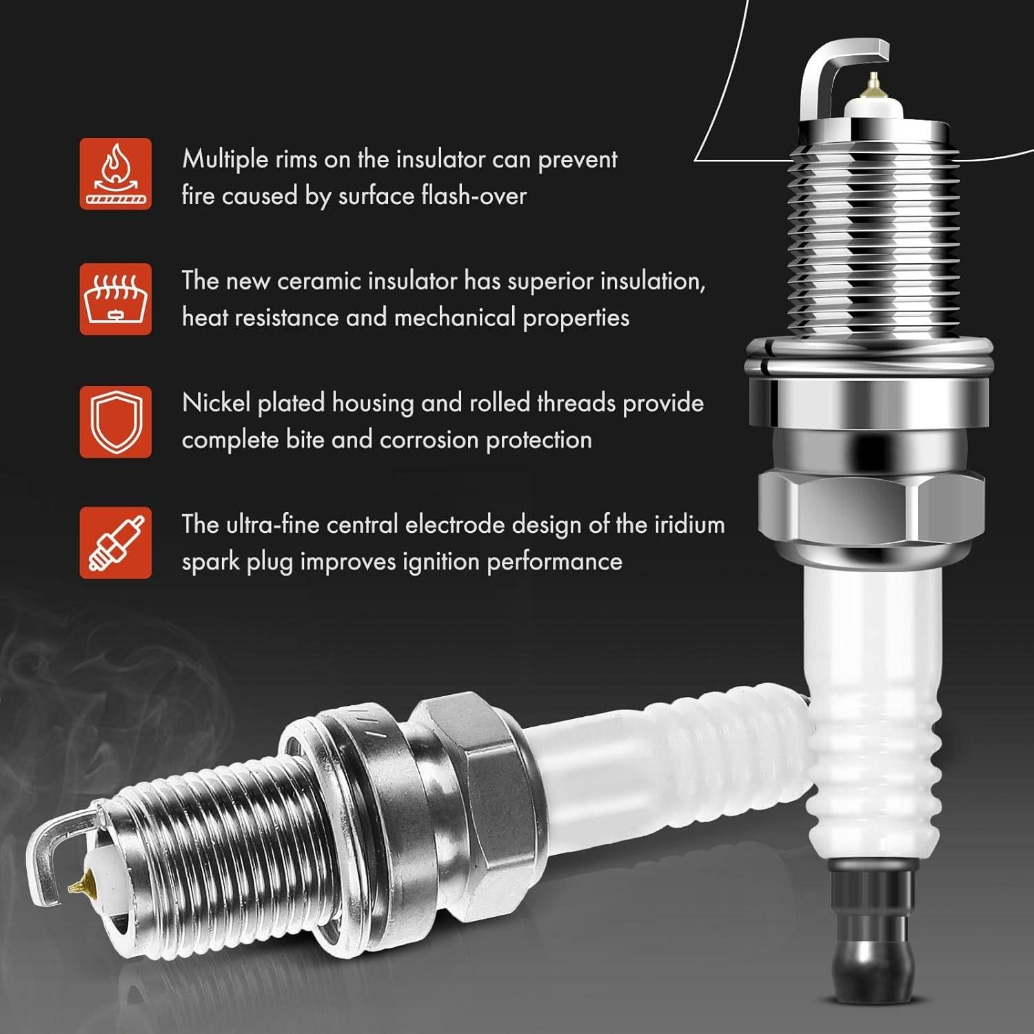 Conjunto A-Premium Bobinas de Encendido y Bujías Iridio Toyota