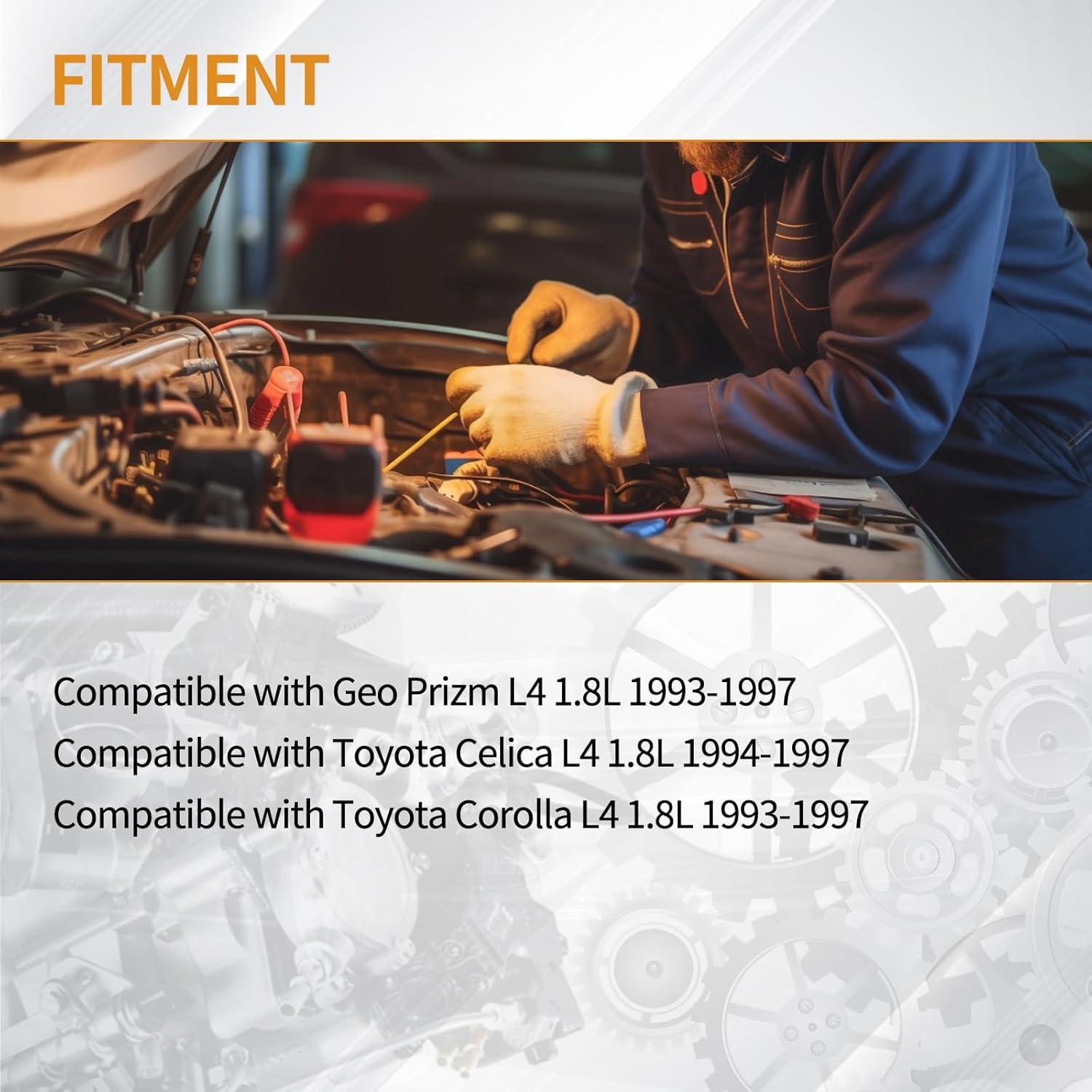 Inyectores de Combustible AISHAN 4PCS 2 Agujeros Toyota