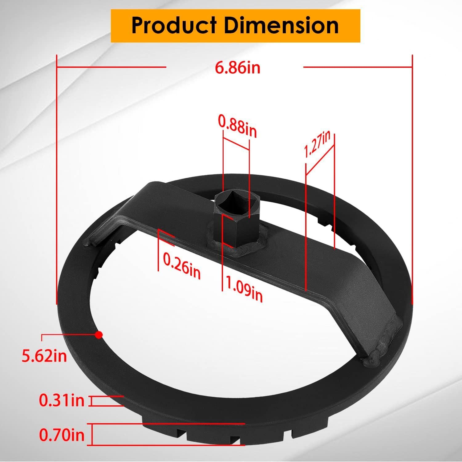 Llave de tapa de tanque de combustible Yoursme YS-YGBS 0.90 kg